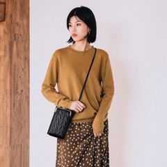 [Yukiyumi] スマホショルダー かわいい おしゃれ レディース お財布と兼用 花びら絵 大容量 スマホポシェット スマートフォンポーチ 軽量 カード入れ お釣り入れ 斜めがけ