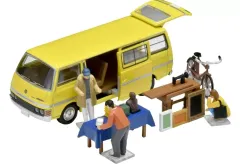 【中古】トミカ 1/64 #カースナップ25a フリーマーケット (LV-N 日産ホーミー付属) 「ジオコレ64 トミカリミテッドヴィンテージ NEO」 [325246]