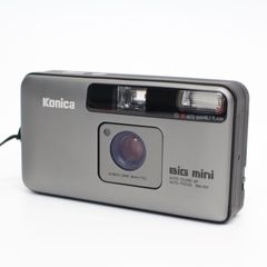 636)Konica コニカ BIGmini BM-201 フィルムカメラ 35mm F3.5 通電OK