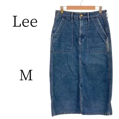 Lee リー 青 ひざ丈 タイトスカート M