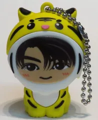 【中古】雑貨 長谷川慎(THE RAMPAGE) NEW YEAR 2022 着ぐるみキーホルダー(黄色着ぐるみ) EXILE TRIBE STATION限定