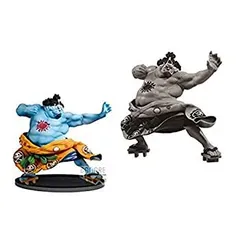 【中古】ワンピース BANPRESTO WORLD FIGURE COLOSSEUM 造形王頂上決戦2 vol.4 ジンベエ 全2種セット