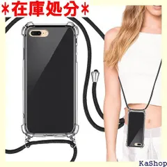 iPhone6s plus / 6plus ケース クリア 透明 カバー ショルダー 掛縄け ストラップ付き 斜めがけ 携帯ケース 適用 iphone6 plus アイフォン6 plus スマホケース case Heofuixt ソフト U クリア 2105