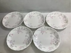 08.0013 NARUMI ナルミ テオドール ボーンチャイナ 小皿 ５枚セット