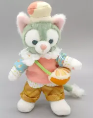 【中古】ぬいぐるみ ジェラトーニ ぬいぐるみバッジ 「ダッフィー＆フレンズ・ワンダフルキッチン」 東京ディズニーシー限定