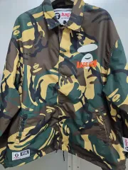 A BATHING APE® カモフラージュ コーチ ジャケット