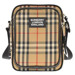 BURBERRY LONDON (バーバリーロンドン) ヴィンテージチェック ノバチェック ショルダーバッグ 鞄 ベージュ 8023381のサムネイル