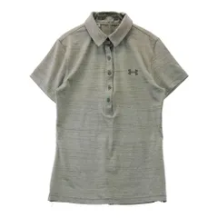 サイズ：SM UNDER ARMOUR アンダーアーマー 1302845 半袖ポロシャツ  カーキ系 [240101457294] ゴルフウェア レディース ストスト