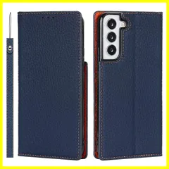 【特価商品】Ｈａｖａｙａ Galaxy S22 ケース ギャラクシーs22 ケース SC51C ケース 手帳型 本革 スマホケース SCG13 au ドコモ samsung サムスン docomo SC-51C ストラップ 耐衝撃 カバー SoftBank カのサムネイル