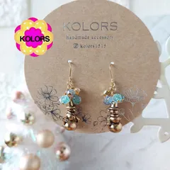 ⛄【匿名配送】【おまとめ割引】【＊2376 アンティーク風雪だるま ピアス・イヤリング】  ハンドメイドピアス　ハンドメイドイヤリング 揺れるピアス 揺れるイヤリング