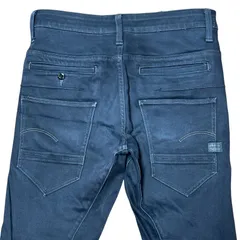 G-STAR RAW D-STAQ 3D SUPER SLIM ブラック スリム テーパードデニム サイズW29 メンズM ジースターロゥ