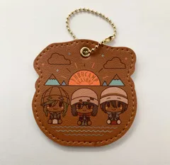 ゆるキャン△ 大垣千明 犬山あおい 斉藤恵那 レザー風チャーム