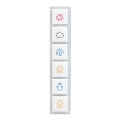 こどものかお Pochitto6 天気をログ 1850-001