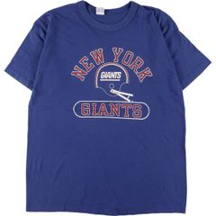 古着 80年代 チャンピオン Champion トリコタグ NFL NEW YORK GIANTS ニューヨークジャイアンツ スポーツプリントTシャツ USA製/eaa337111