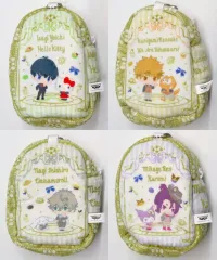 【中古】バッグ 全4種セット ぬいぐるみキャリーポーチvol.1 「ブルーロック×サンリオキャラクターズ」