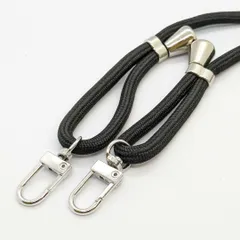 ストラップ ショルダー ブラック スマホ ホルダー イヤホン ボーダー 多機能