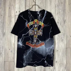 Guns and Roses ガンズアンドローゼス 半袖 バンド Tシャツ L