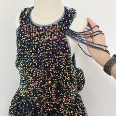 NO,98★150cm 160cm  新品 ドレス 子供 ピアノ発表会 子どもドレス ロングドレス 発表会 コンクール シンプル フォーマル ジュニア キッズ こども 中学生 高校生 ドレス 結婚式 誕生日 撮影 子供服  110