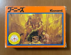 KONAMI グーニーズ　箱説付き ファミコン ソフト