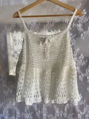 【FRILL CAMISOLE】WHITE