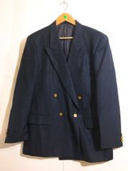 【12/6出品停止】【美品】S.T. dupont ジャケット ネイビー 52