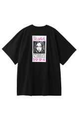 X-girl エックスガール 105252041008 BOX LOGO AND FACE S/S BIG TEE DRESS Tシャツワンピース BLACK 正規通販 レディース