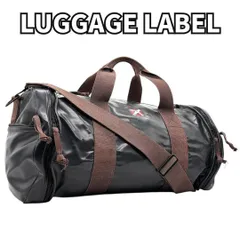 VINTAGE　訳有り(ほつれ)　LUGGAGE LABEL　大型ボストンバッグ VINTAGE 訳有り LUGGAGE LABEL 大型ボストンバッグ