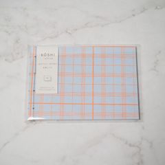 【フォローで10%オフ】 京都 尚雅堂（SHOGADO）KOSHI lattice 和綴メモ A6 50枚入り 方眼 メモパッド ノート メモ帳 _