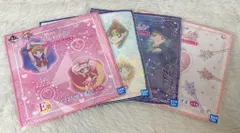 BANDAI SPIRITS 一番くじ 美少女戦士セーラームーン 乙女の変身collection E賞全4種セット アートハンドタオル