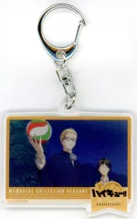【中古】キーホルダー 月島蛍＆山口忠 「ハイキュー!! トレーディングアクリルキーホルダー メモリアルコレクション SEASON.1」