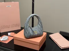 MIU MIU ワンダー ホボバッグ ? 22×11cm [本日特価|新品未使用品]