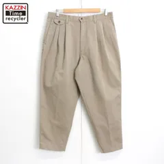 00s USA製 DOCKERS 2タック チノ パンツ メンズ Lサイズ相当