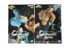 BANPRESTO - ヒロアカ 緑谷 爆豪 Combination Battle フィギュア セット 僕のヒーローアカデミア コンビネーションバトルフィギュア2種