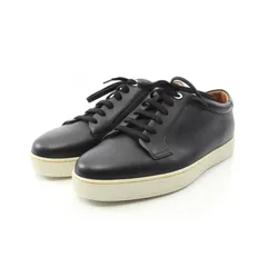 ジョンロブ John Lobb スニーカー MOLTON ブラック レザー スニーカー メンズ 未使用のサムネイル