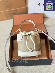 【今日特価】COACH Dempsey 14 ミニバケットバッグ-WTO輸入2
