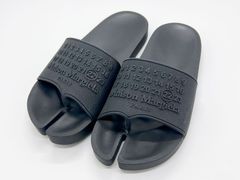 Maison Margiela メゾン マルジェラ Tabi タビ サンダル ラバー ブラック サイズ：38 美品