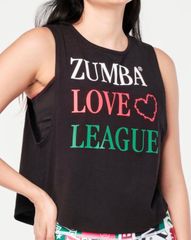 Zumba Prep Crop Round Hem Muscle Tank ズンバ 正規品 ZUMBA