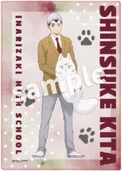 【中古】クリアポスター playingマスコットクリアポスター 北信介  「ハイキュー!!」