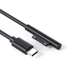 【人気商品】充電ケーブル 充電ケーブル USB-C充電器45Ｗ 15v以上 PD充電充電器が必要【15V/3A Surface 45W 】、マイクロソフト Surface Surface Pro 7/6/5/4/3/X， to Surface Go1/2， S