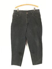 古着 90s Levi's 560 サルファ ブラック デニム バギー パンツ ジーンズ 強テーパード W36 L29 