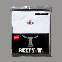 ヘインズ/Hanes  BEEFY-T  ビーフィーT Tシャツ  ホワイト／白(010)  M   H5180