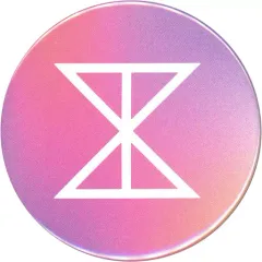 【中古】バッジ・ピンズ ロゴ(ピンク) 缶バッジ 「XYZ Tour 2020 -DJ Style-」 缶バッジくじ景品