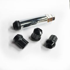【RAYS正規品】レイズ ジュラナット ギアタイプ 単品４個 M12ｘP1.25 ブラックアルマイト ／アルミナット