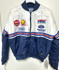 ★アウトレット★新品 M ロスマンズ Rothmans RACING HRC MotoGP NSR レーシング 綿 ジャケット バイクウェア スポーツ アウトドアのサムネイル