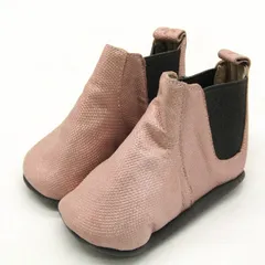 エミュー ブーツ 未使用 B11906S RUBY METALLIC シューズ 靴 ベビー 女の子用 0-6Mサイズ ピンク EMU Australiaのサムネイル