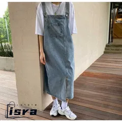 サロペット デニム オーバーオール レディース サロペットスカート ワンピース オールインワン キャミワンピ デニムスカート 大きいサイズ
