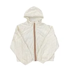 FENDI/フェンディ  ケーウェイ FAN021リバーシブル 21年 XS ズッカ ポリエステル ナイロンジャケット ホワイト メンズ ブランドのサムネイル