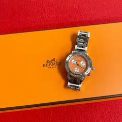 極 美品 希少品 HERMES エルメス クリッパー ダイバー クロノグラフ