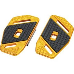 Arlen Ness アレンネス SpeedLiner 乗客用フロアボード SpeedLiner Passenger Floorboards - Gold 丨 1621-1167 / 410-042