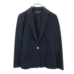 ラルフローレン ストレッチ テーラードジャケット 9 黒 RALPH LAUREN レディース 【中古】  【230421】のサムネイル